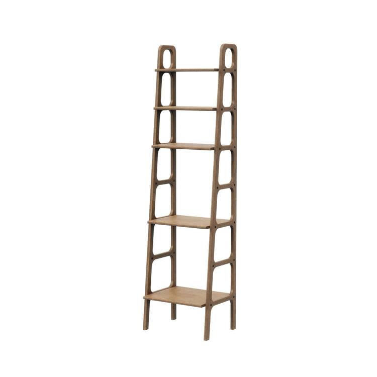 wooden-ladder-bookshelf-hand-made-minimalistic