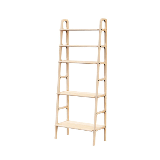 wooden-ladder-bookshelf-hand-made-minimalistic