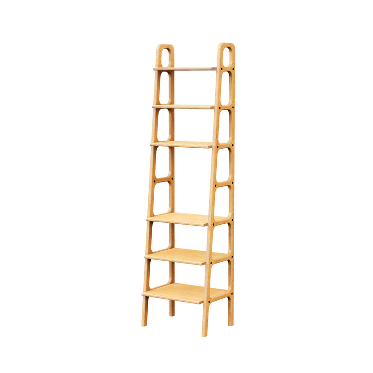 wooden-ladder-bookshelf-hand-made-minimalistic