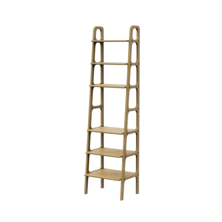 wooden-ladder-bookshelf-hand-made-minimalistic