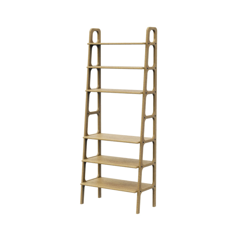 wooden-ladder-bookshelf-hand-made-minimalistic