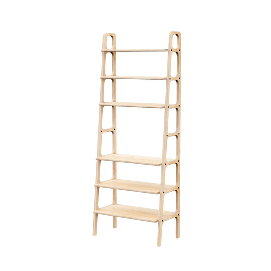 wooden-ladder-bookshelf-hand-made-minimalistic