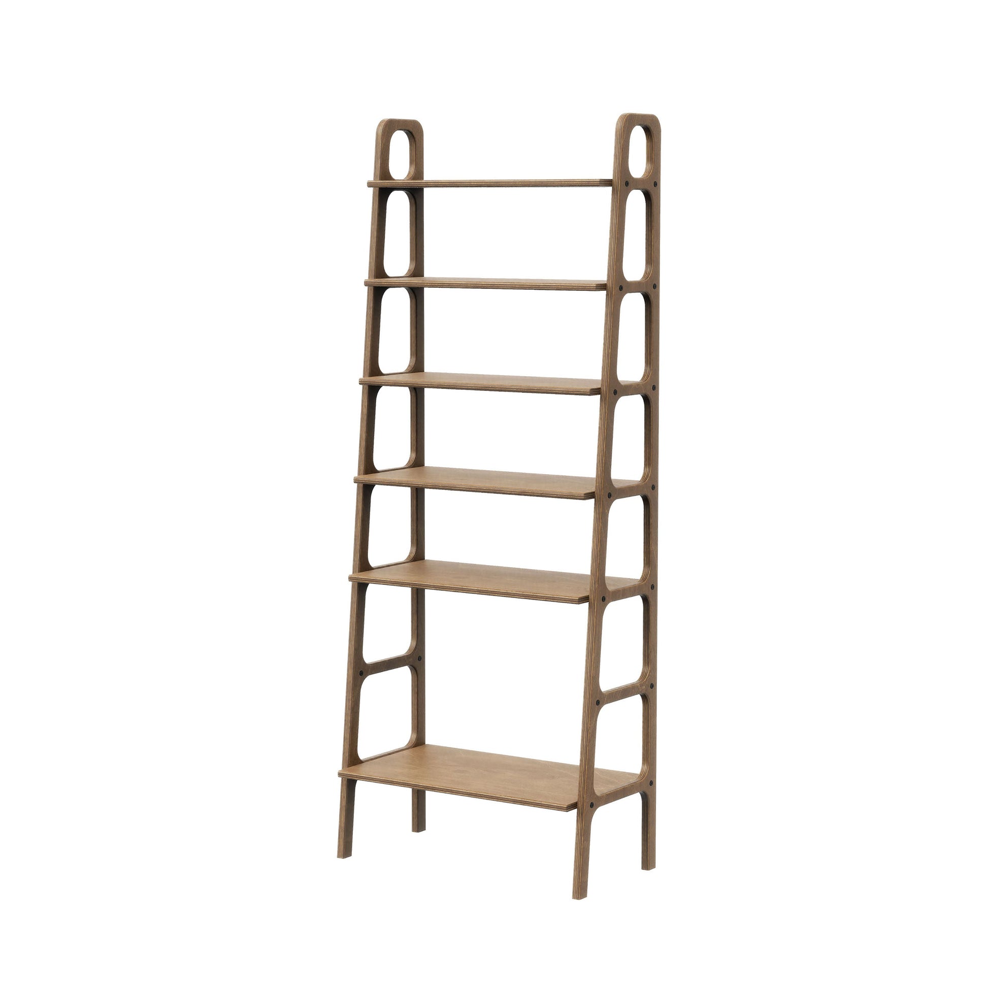 wooden-ladder-bookshelf-hand-made-minimalistic