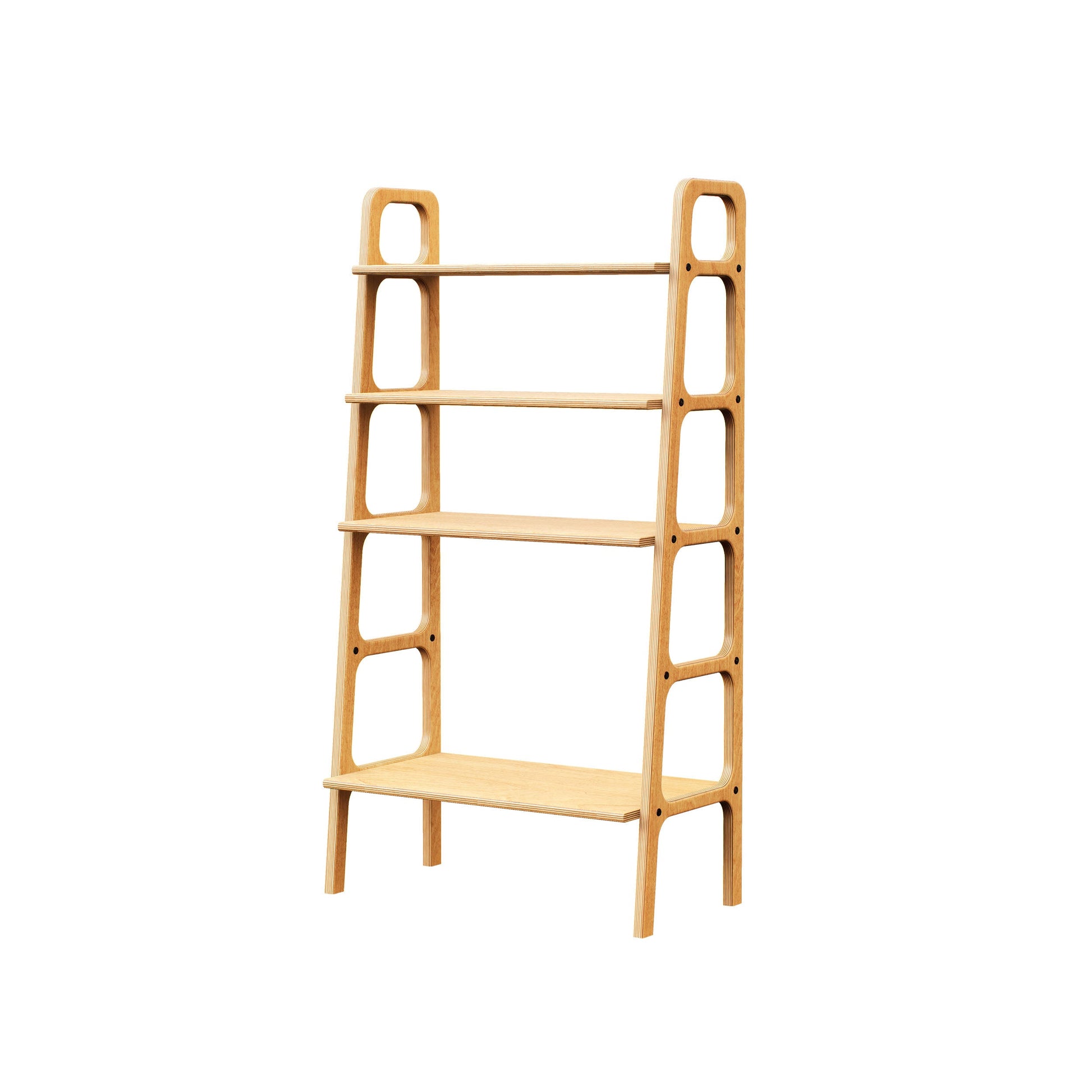 mid-century-modern-handmade-bookcase