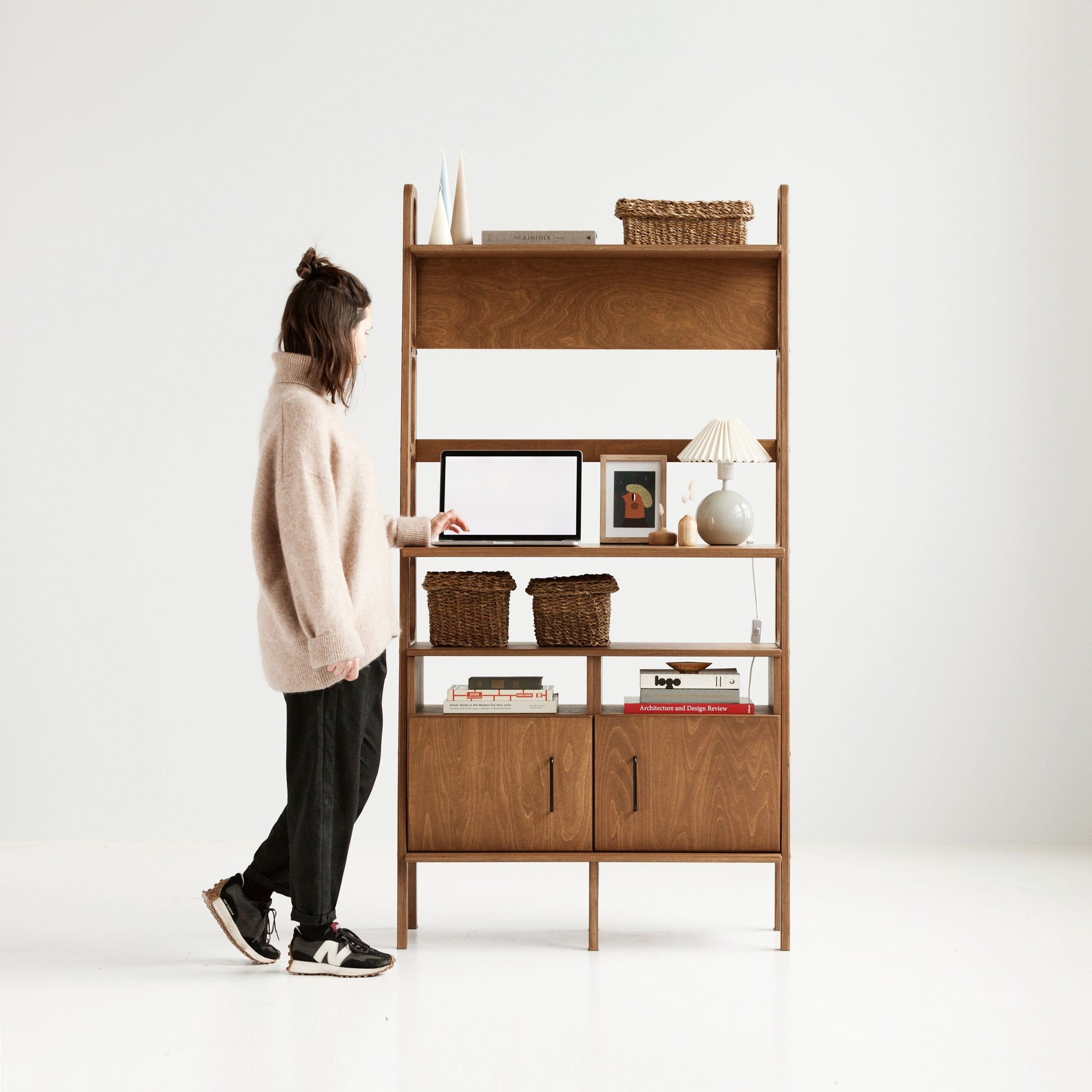 Mid-century-standing-desk