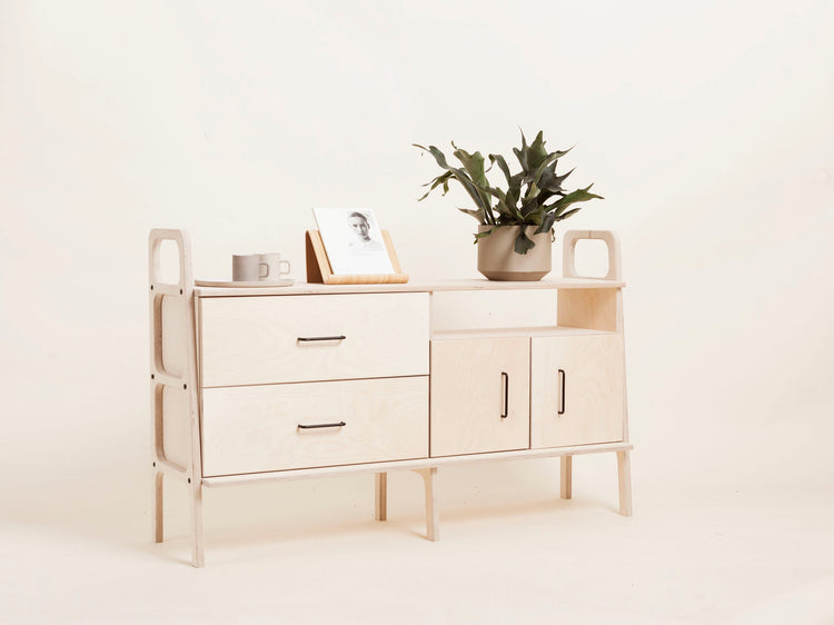 mid-century-modern-sideboard-with-drawers-cabinet