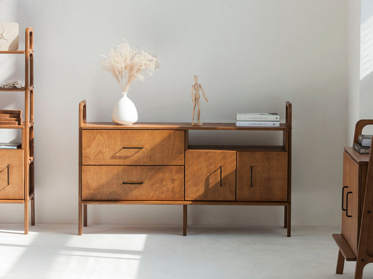 walnut-mid-century-modern-sideboard